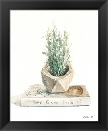 Framed Grown at Home I Print