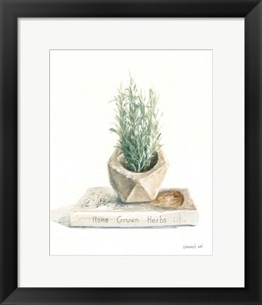 Framed Grown at Home I Print