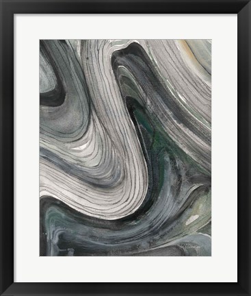 Framed Swirl II Print