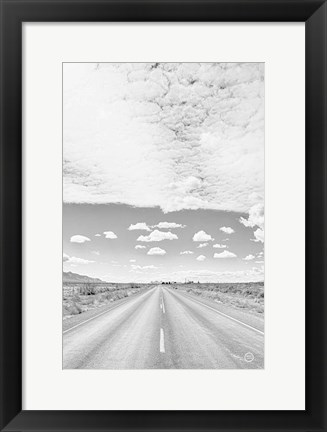 Framed Tres Hermanas Clouds Print