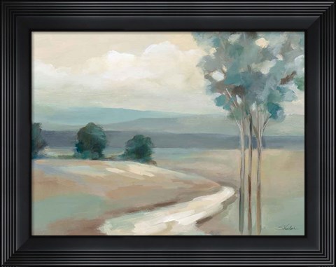 Framed Sage Trees Print