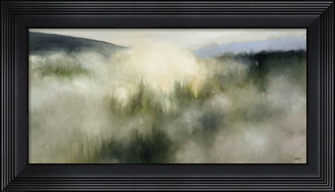 Framed Valley Clouds Print