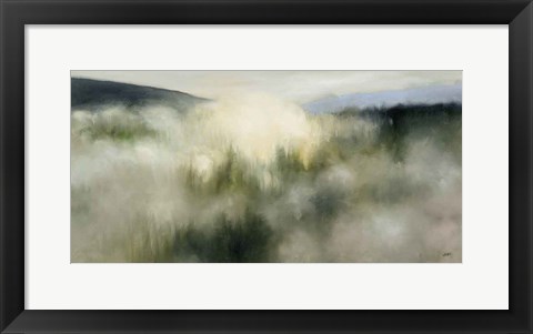 Framed Valley Clouds Print