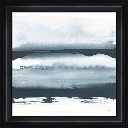 Framed Waterway Minimalism II Print