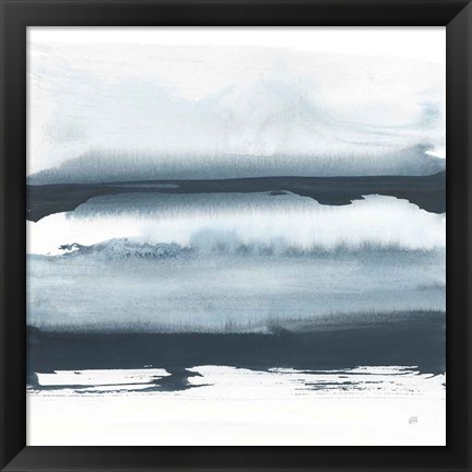 Framed Waterway Minimalism II Print