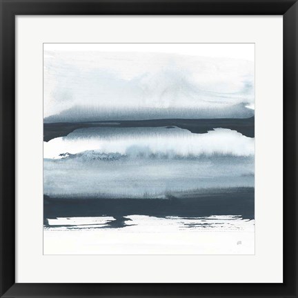 Framed Waterway Minimalism II Print