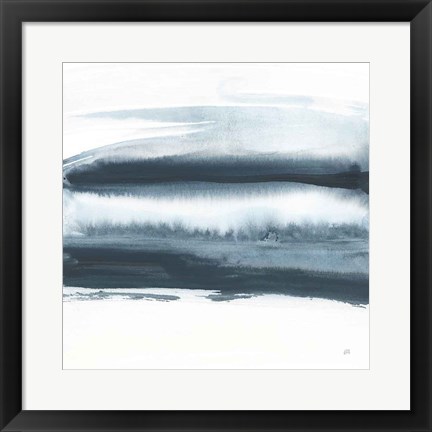 Framed Waterway Minimalism I Print