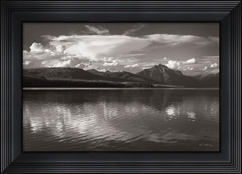 Framed Lake McDonald Print