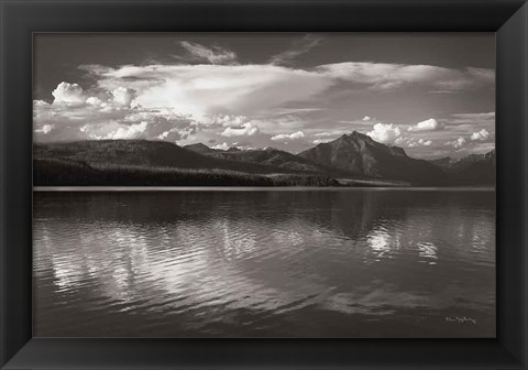 Framed Lake McDonald Print