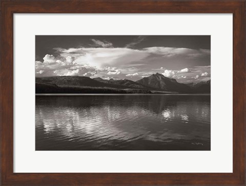 Framed Lake McDonald Print