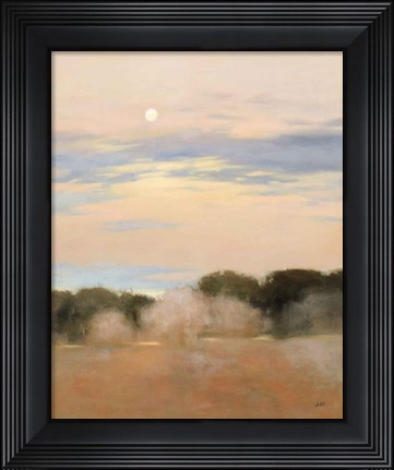 Framed Sienna Fields I Print