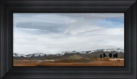 Framed Alamosa Late March Print