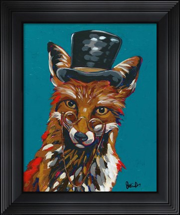 Framed Spy Animals IV-Sly Fox Print