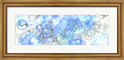 Framed Bubblescape Panel I Print