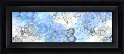 Framed Bubblescape Panel II Print