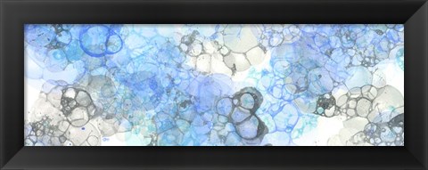 Framed Bubblescape Panel II Print