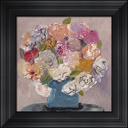 Framed Flowers at Home Print