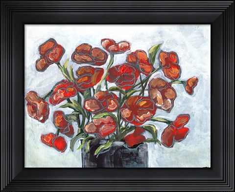 Framed Handpicked Poppies Print
