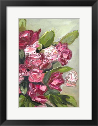 Framed Prettiest Bunch of Flowers portrait II Print