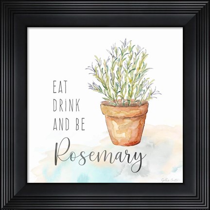 Framed Let it Grow IV Print