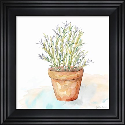 Framed Let it Grow X Print