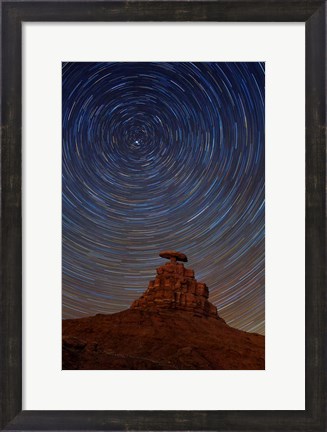 Framed Mexican Hat Start Trail Print