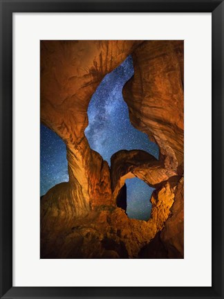 Framed Double Arch Print