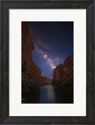 Framed Grand Canyon Stars Print