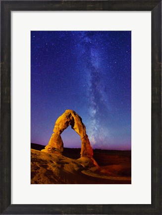 Framed Delicate Arch Stars Print