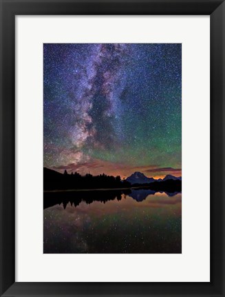 Framed Oxbow Starry Night Print