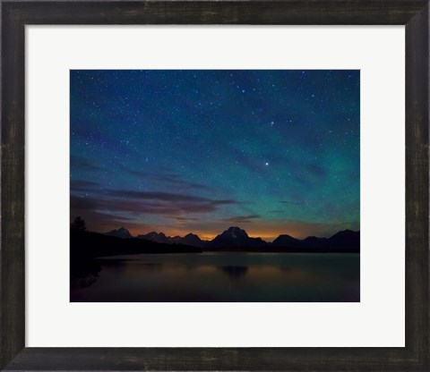 Framed Teton Aurora? Print