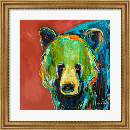 Framed New Black Bear Print