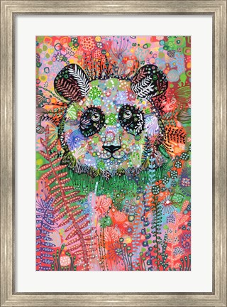 Framed Panda Print