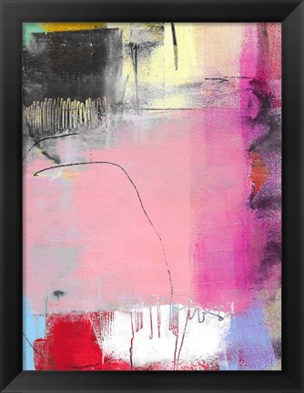 Framed Pink Feature Print