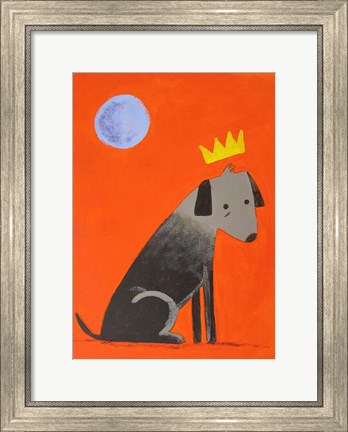Framed Moon Dog Print