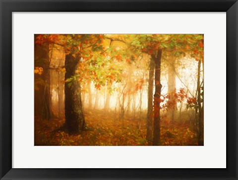 Framed Autumn&#39;s Rainbow Print