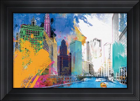 Framed Chicago Impression Print