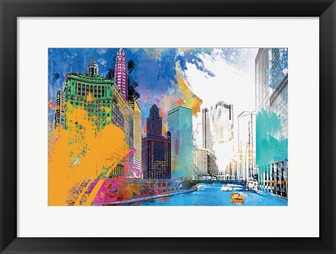 Framed Chicago Impression Print