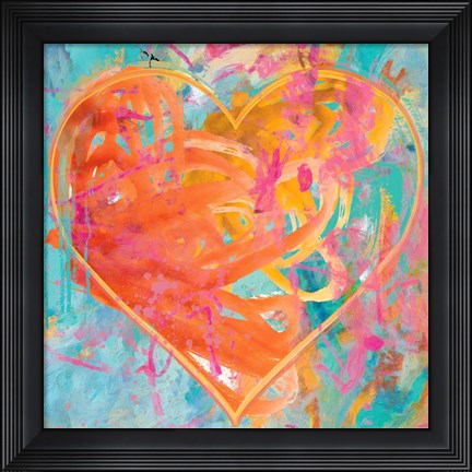 Framed Gumdrop Summer Print