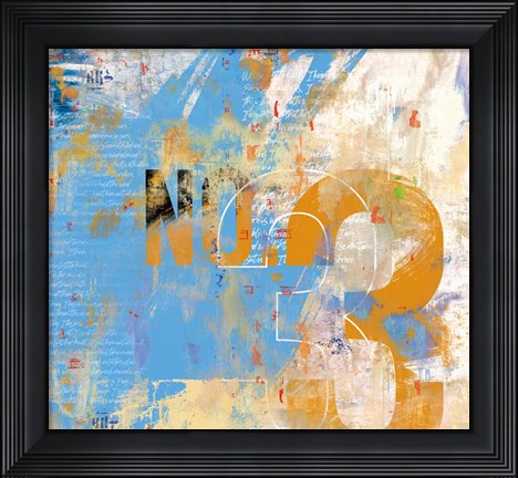 Framed Motherwell No. 3 Print
