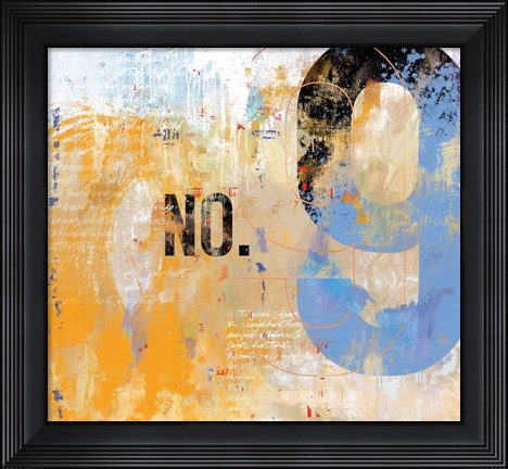 Framed Motherwell No. 9 Print