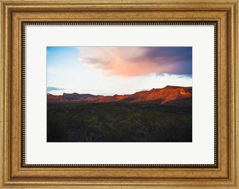 Framed Big Ben Sunset No. 2 Print