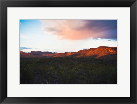 Framed Big Ben Sunset No. 2 Print