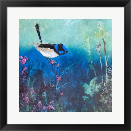 Framed Wren at Dusk Print