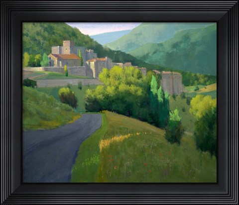 Framed Early Morning in Aurel Print