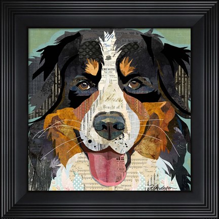 Framed Bernese Print