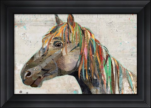 Framed Wild Horse Print