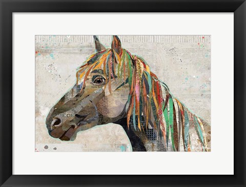 Framed Wild Horse Print