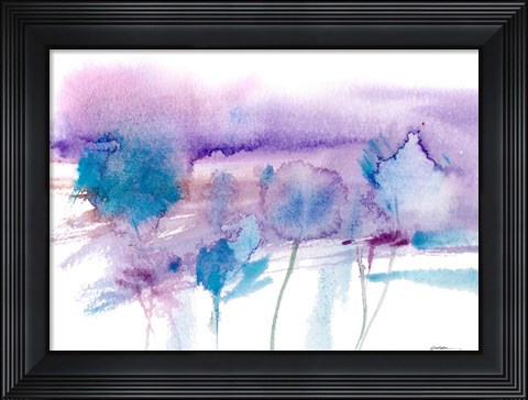 Framed Wind Impressions Print
