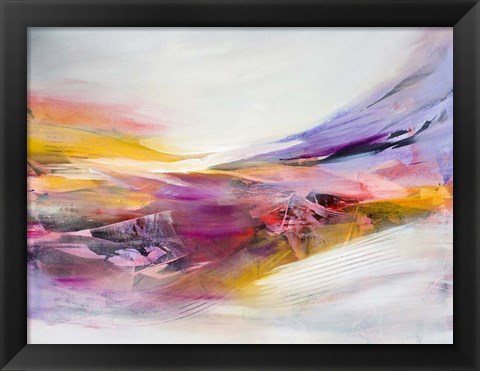 Framed Chasing Time Print